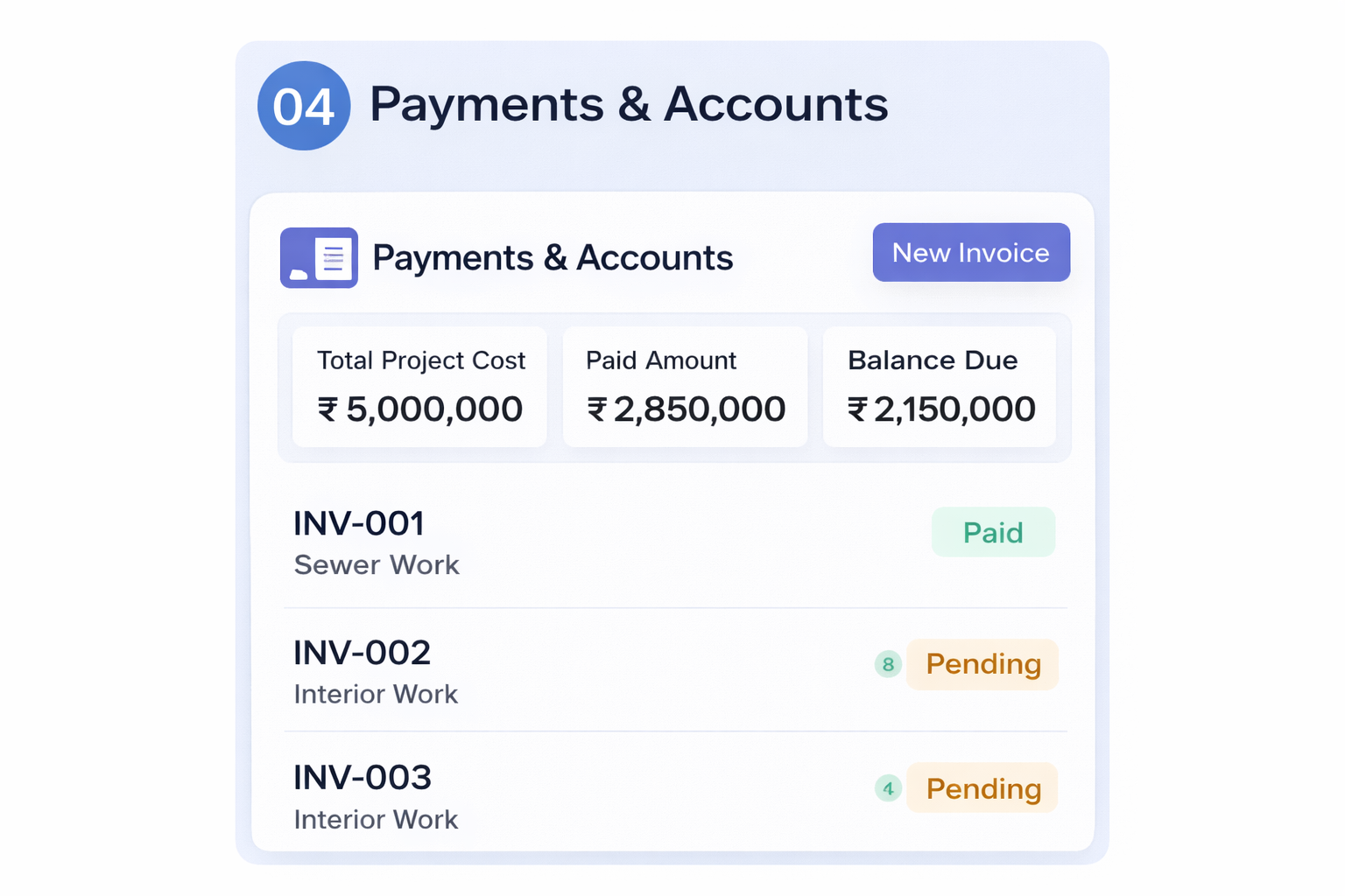 Payments & Accounts